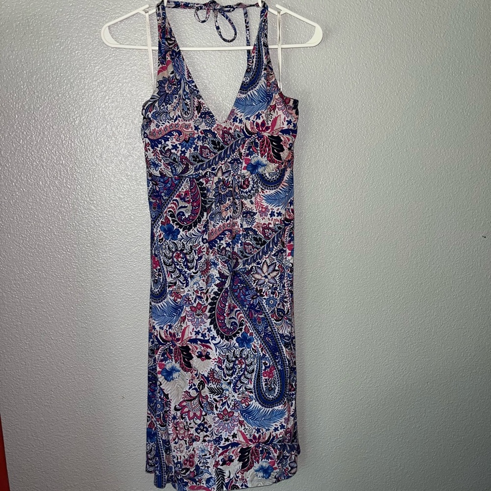 Tommy Bahama Palais Paisley Halter Dress